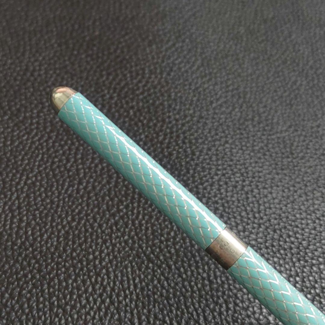 希少 ティファニー ボールペン ダイヤモンドテクスチャー SV925