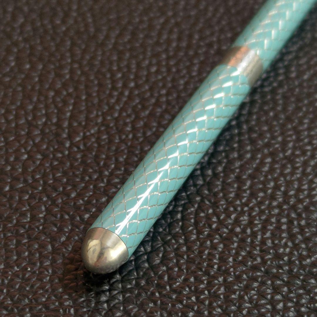 希少 ティファニー ボールペン ダイヤモンドテクスチャー SV925