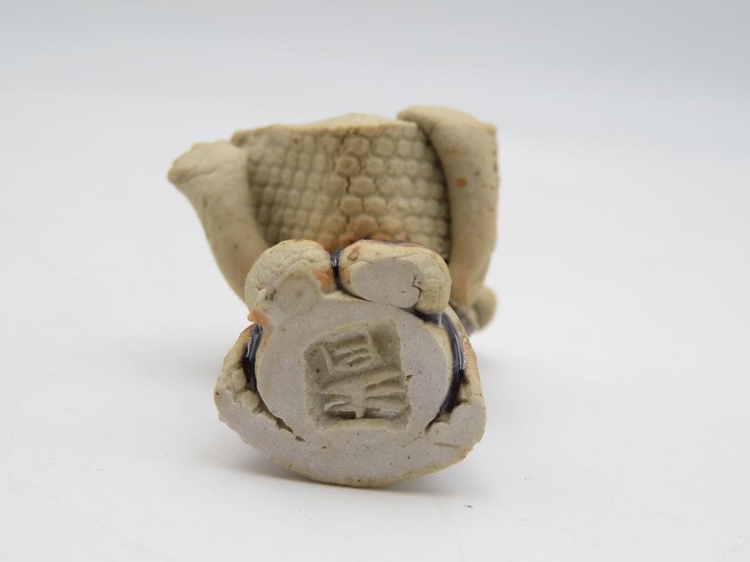 青芳人形 3点セット 陶器人形 森元青芳 砥部焼 オブジェ 置物 インテリア