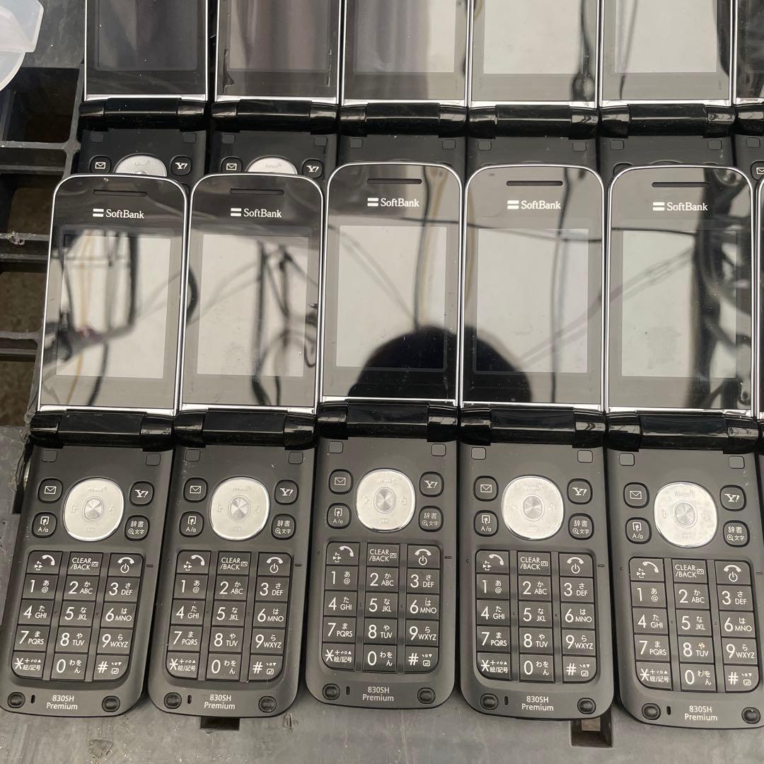 Softbank　830SH　SHARP　携帯電話　ガラケー　34台