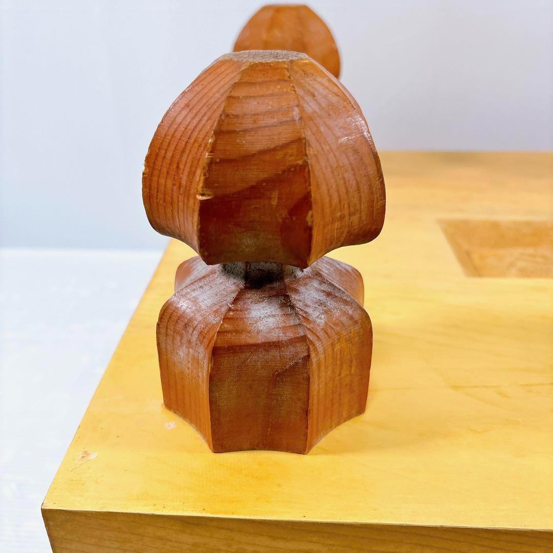 【美品】囲碁盤 極厚 高級 へそ付き 厚さ17.6cm 5.8寸 天地柾 柾目
