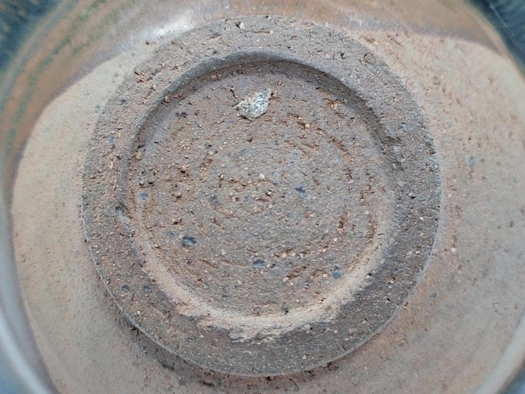 黑釉 窯変紋 天目 茶碗 宋元時代 幅約12.6cm