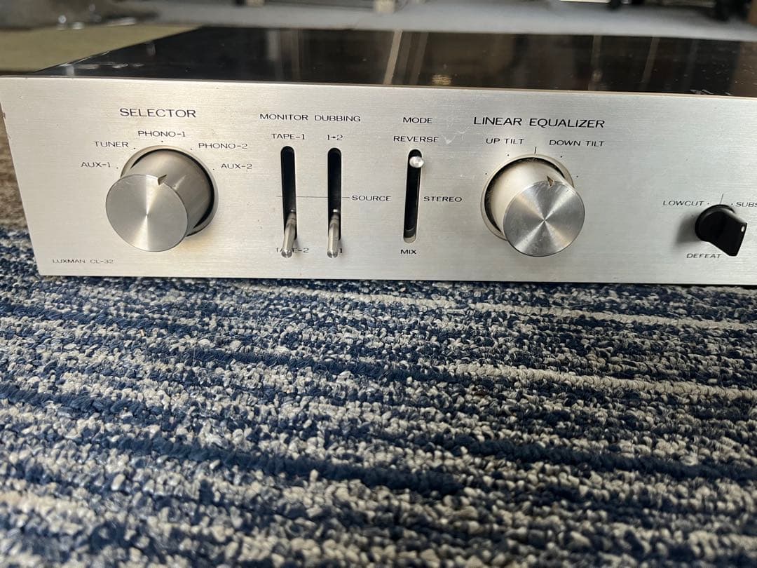 [ジャンク] LUXKIT CL32 真空管プリアンプ