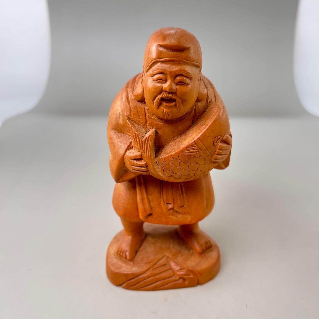 七福神 木製彫刻 7体セット