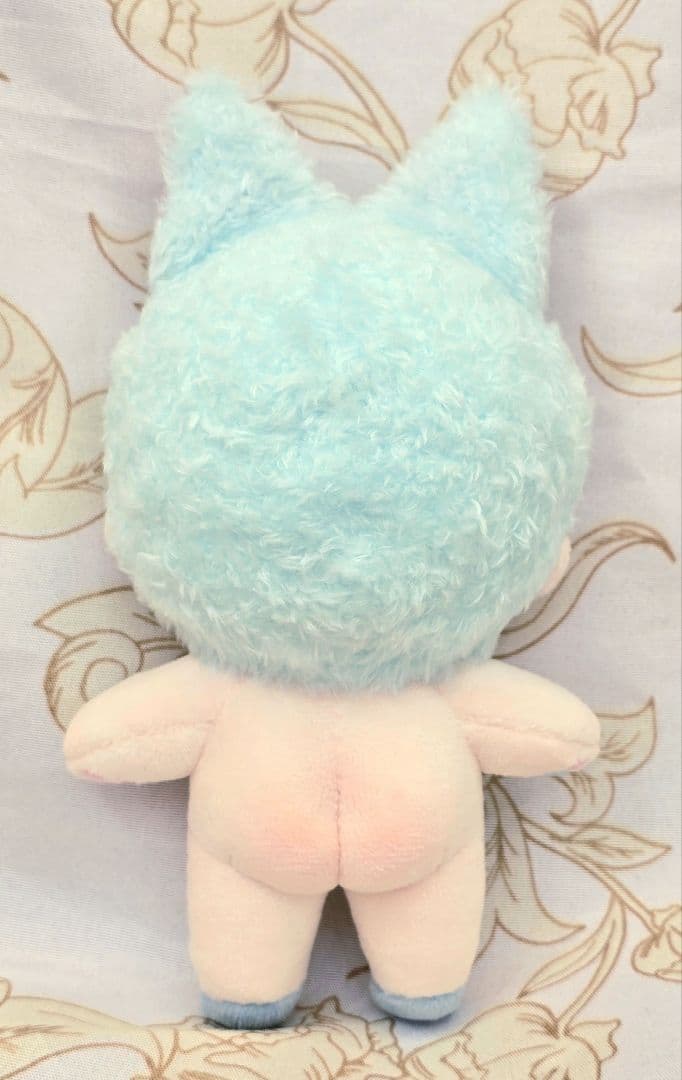 自作 無属性 ぬいぐるみ ぺたぺた絆創膏ネコ 15cm