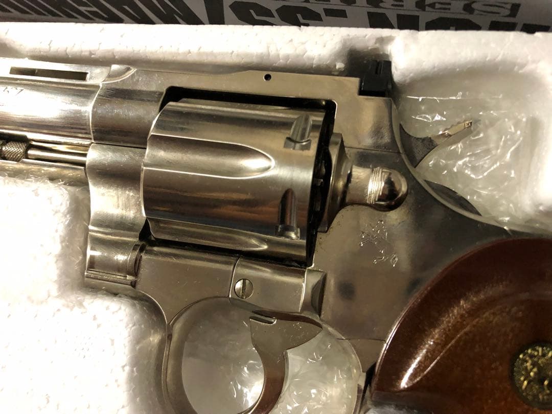 タナカ コルトパイソン ジュピターフィニッシュ モデルガン