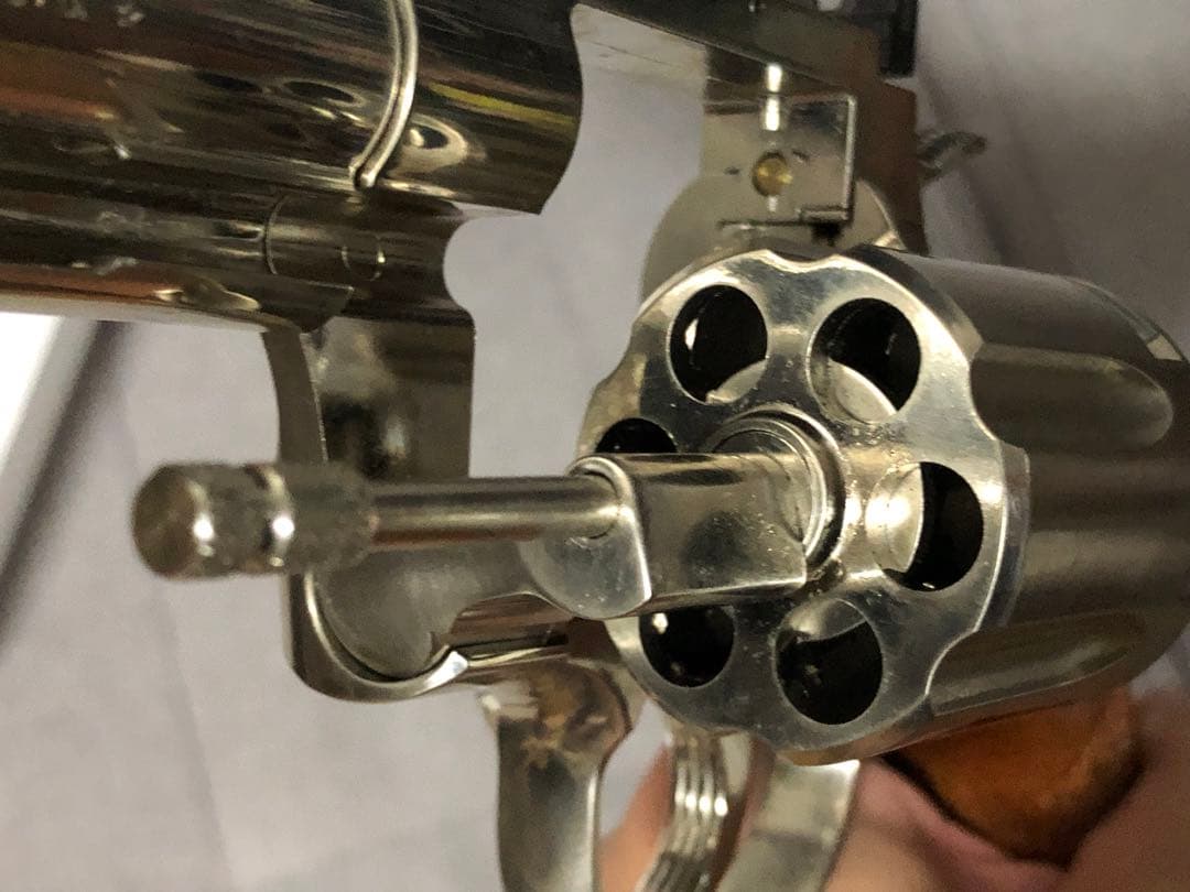 タナカ コルトパイソン ジュピターフィニッシュ モデルガン