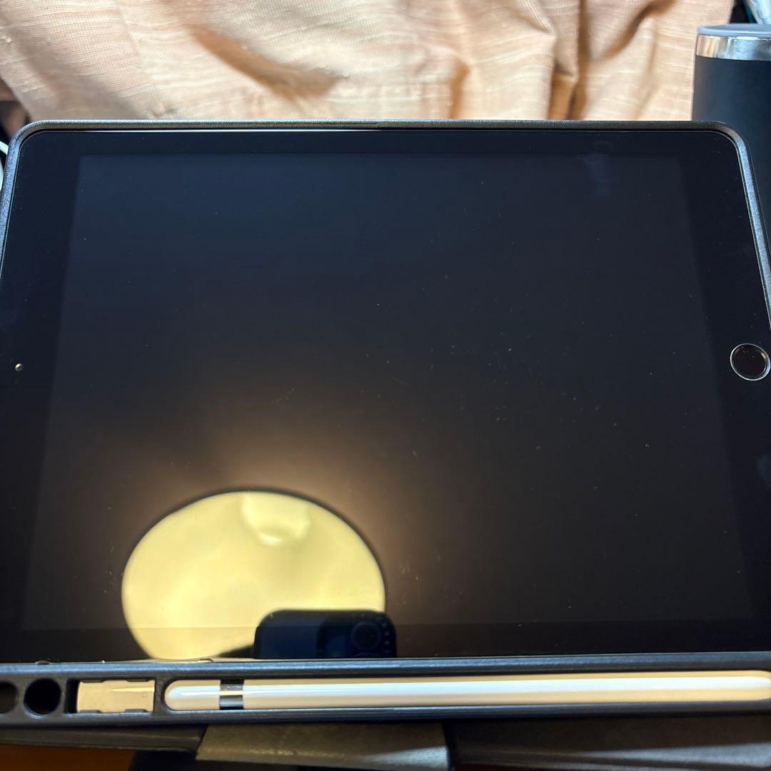 iPad6スペースグレー 128GB Apple Pencil付き 美品