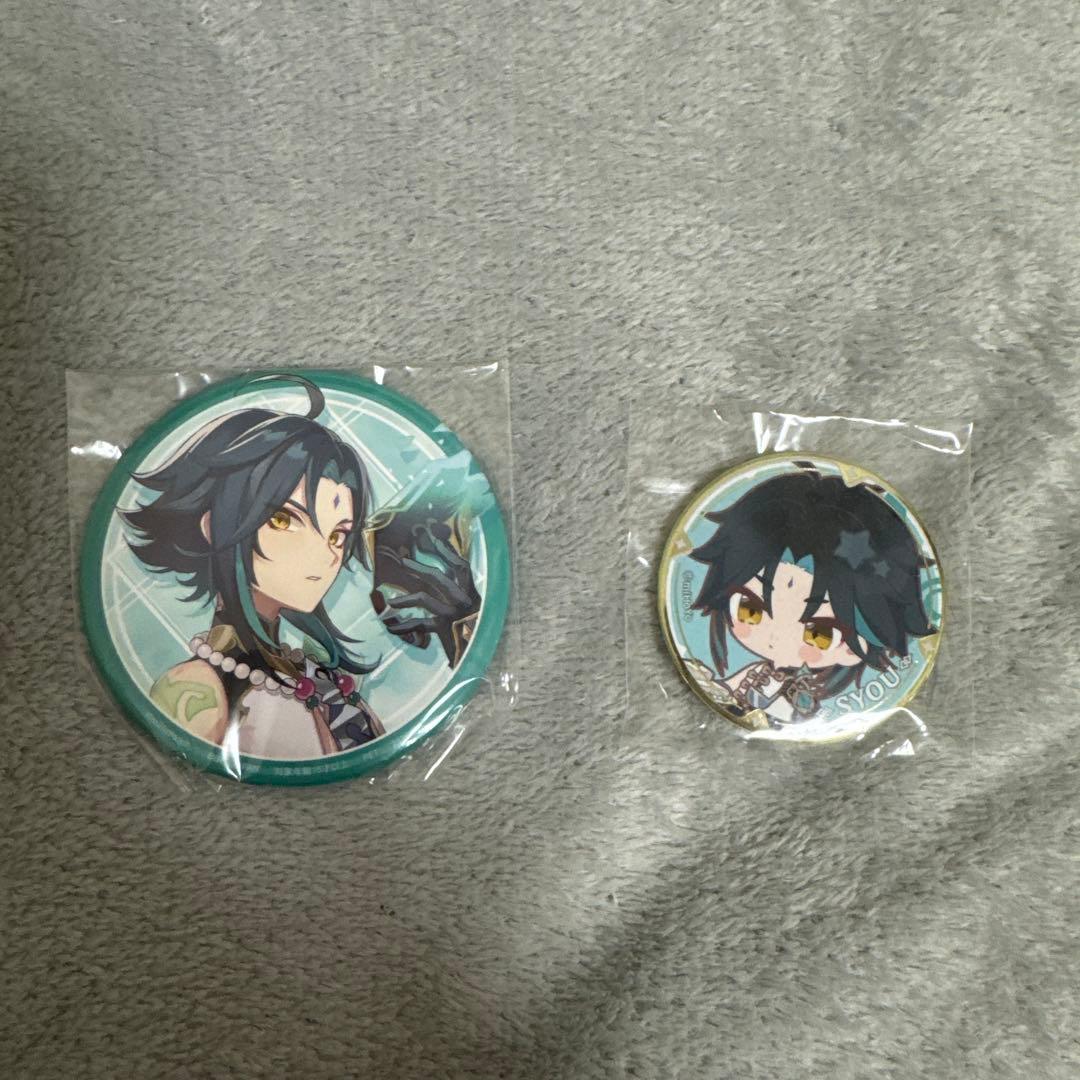 原神 魈 缶バッジセット