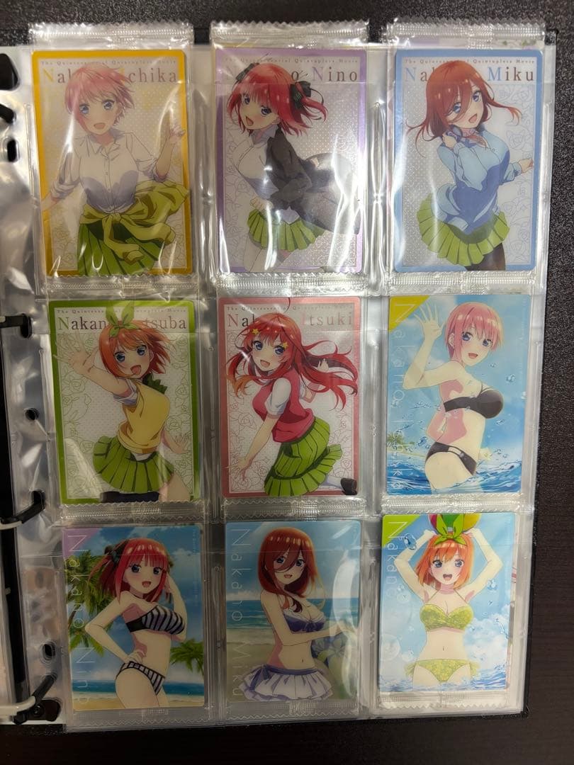 五等分の花嫁　ウエハースカード　現在までのラインナップ全種10弾フルコンプセット