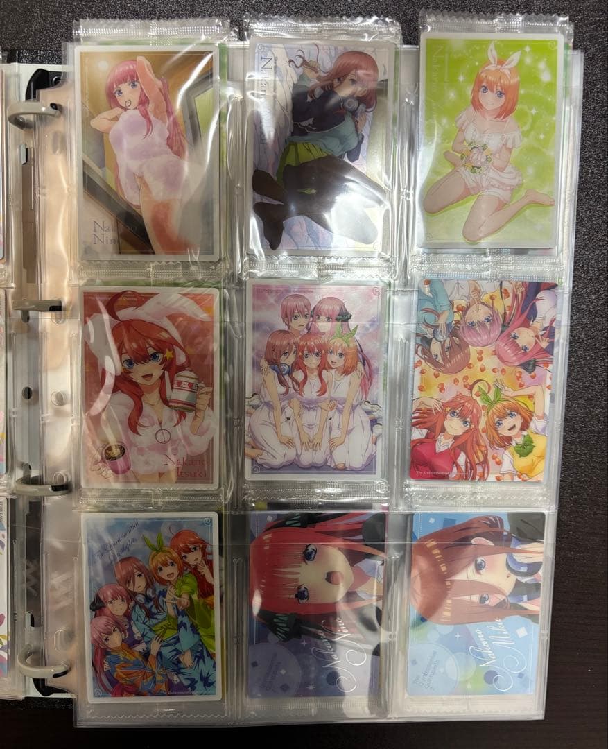 五等分の花嫁　ウエハースカード　現在までのラインナップ全種10弾フルコンプセット
