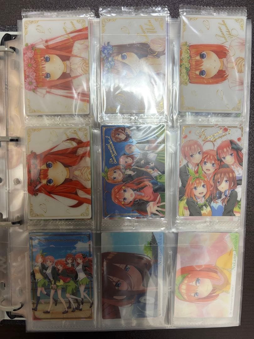 五等分の花嫁　ウエハースカード　現在までのラインナップ全種10弾フルコンプセット