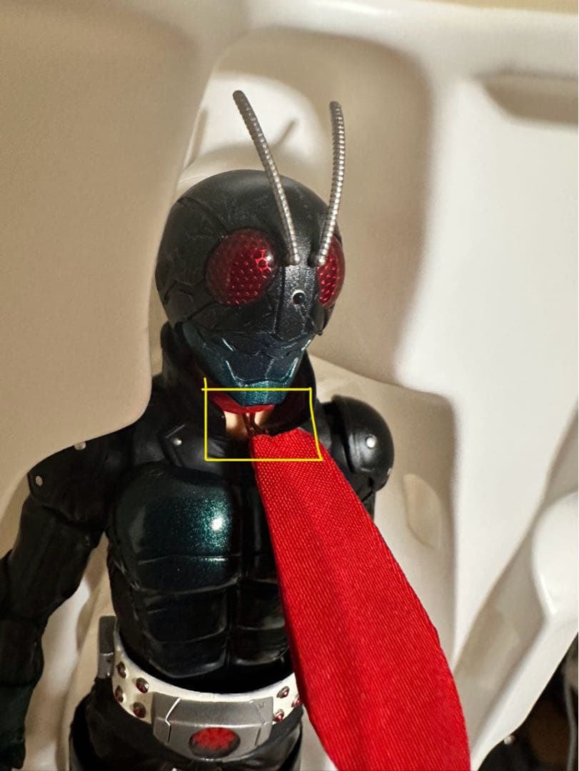 (破損) S.H.Figuarts真骨彫 仮面ライダーnext 1号サイクロン号