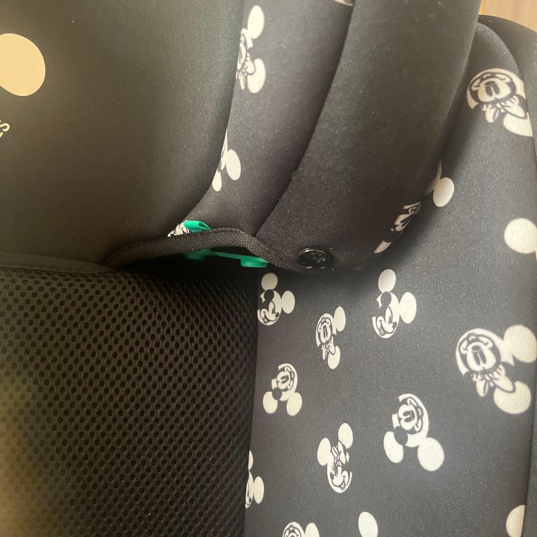 ミッキーマウス ジュニアシート 背もたれ付き