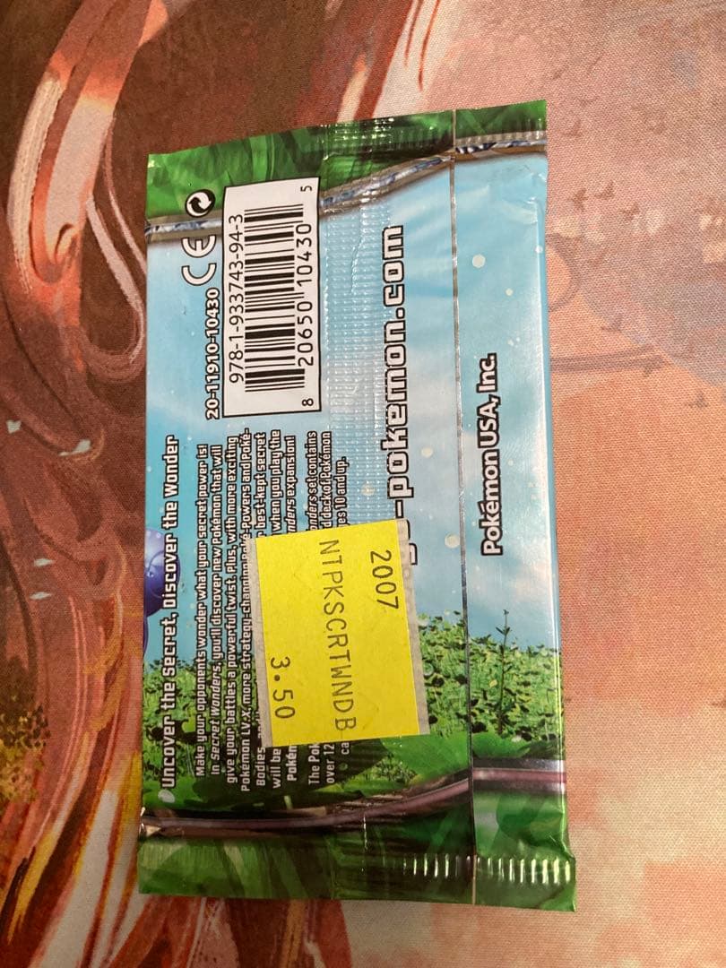 d*4様 ポケモンカード　英語　SECRET WONDERS 未開封　4パック