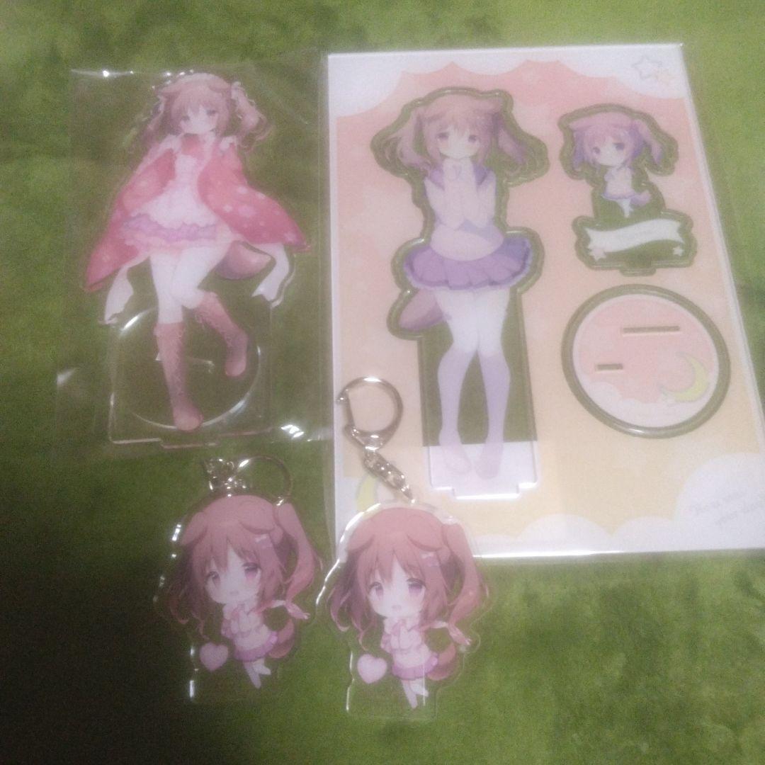 d*9様 しらたまこ　しらたま　まろん　グッズ　アクリルスタンド　色紙　アクキー