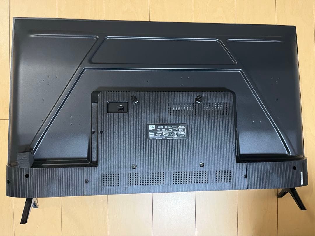 TCL 43V型 43P63J 4K Google TV 2024年製 美品