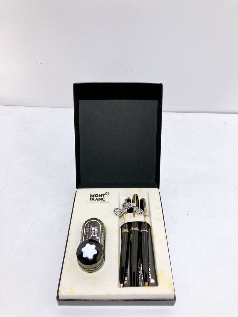 モンブラン Montblanc 万年筆 シャープペンシル ボールペン3本セット