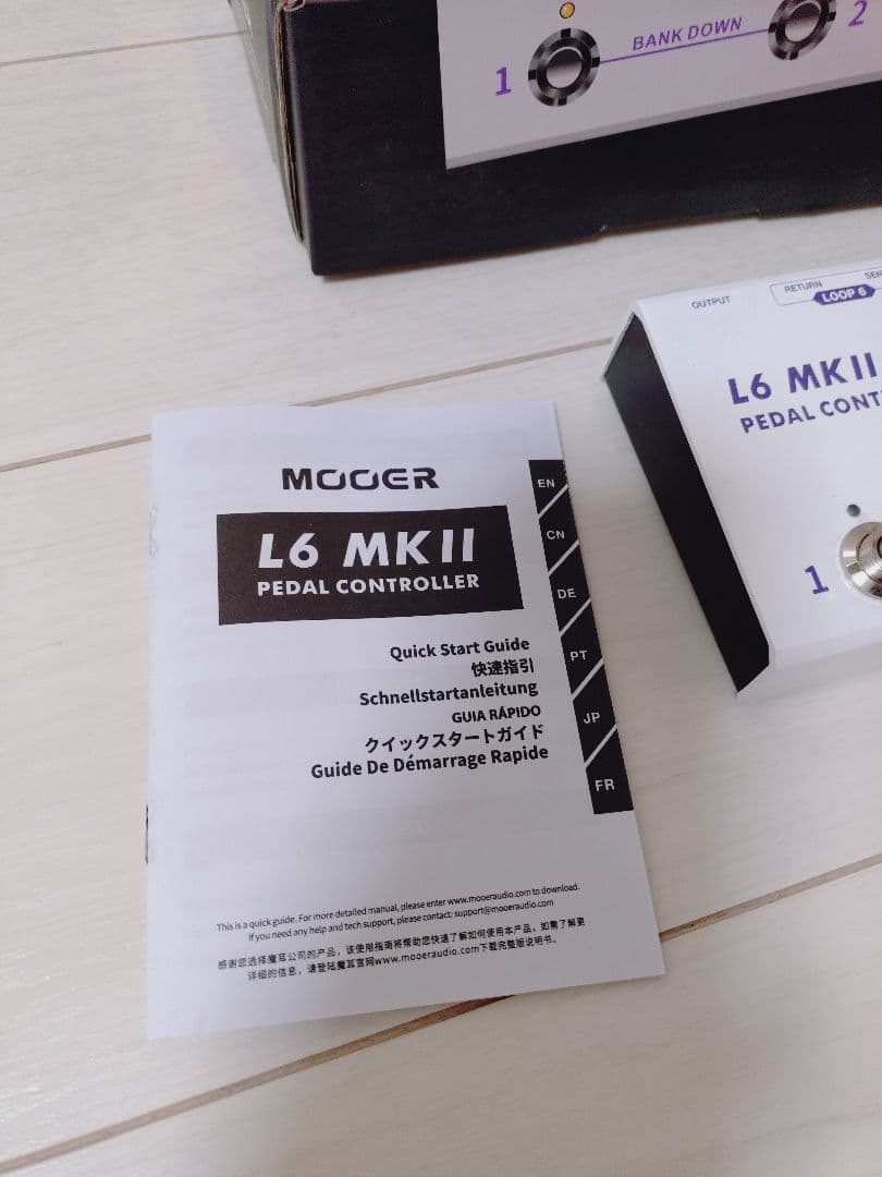 MOOER L6 MKII ペダルコントローラー