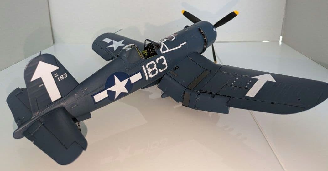 コルセアF4U-1D(プラモデル完成品1/32)
