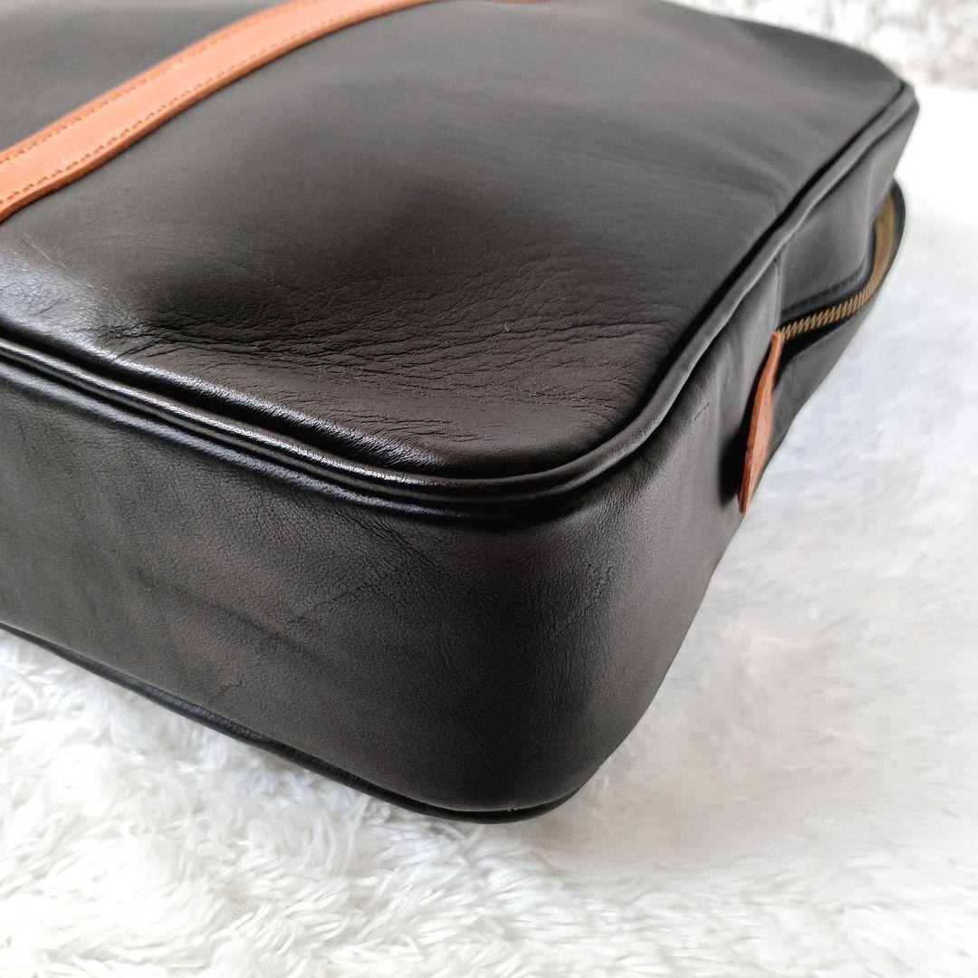 タナークロール レザー ビジネスバッグ ブリーフケース A4収納可 保存袋