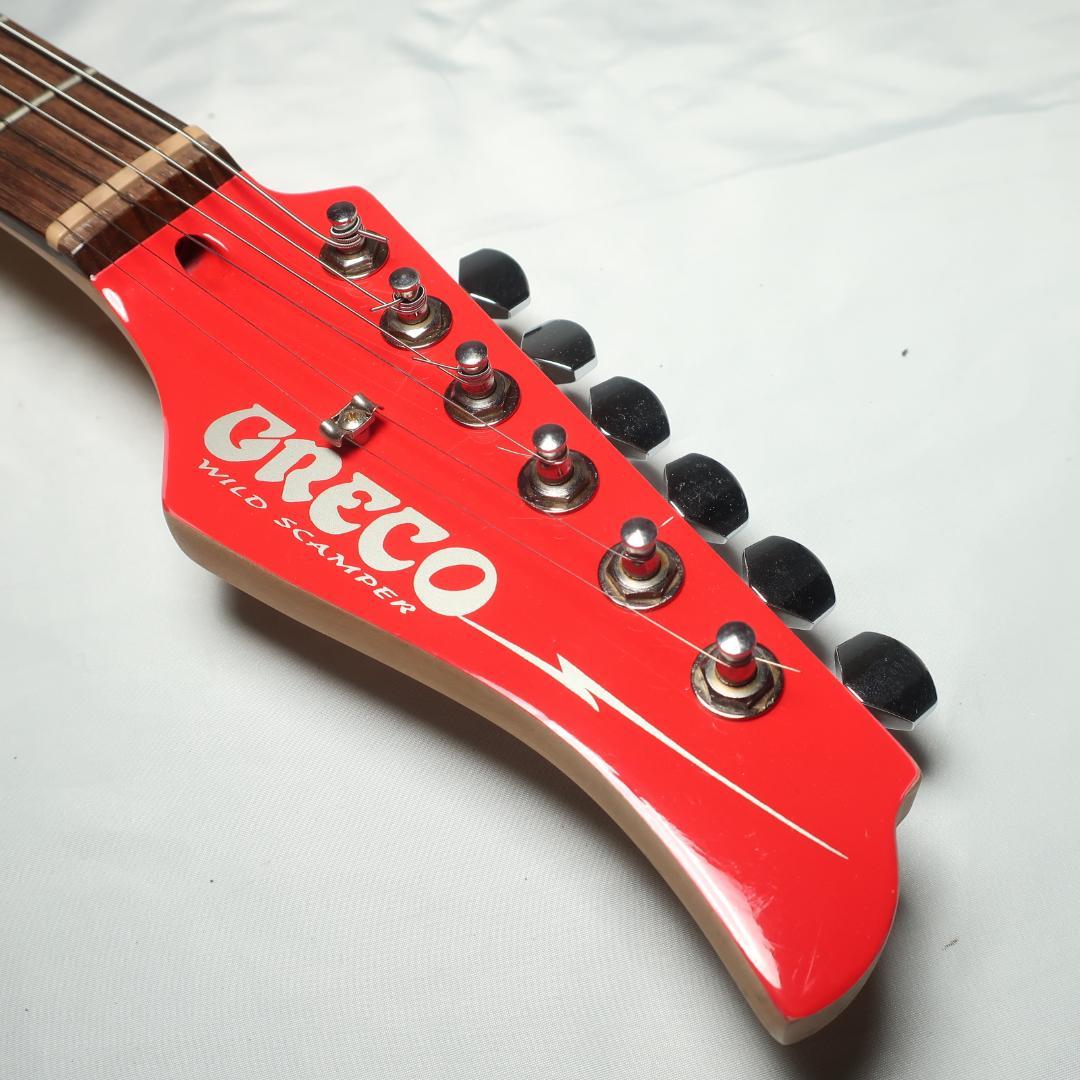 GRECO WILD SCAMPER 2013年製 エレキギター レッド
