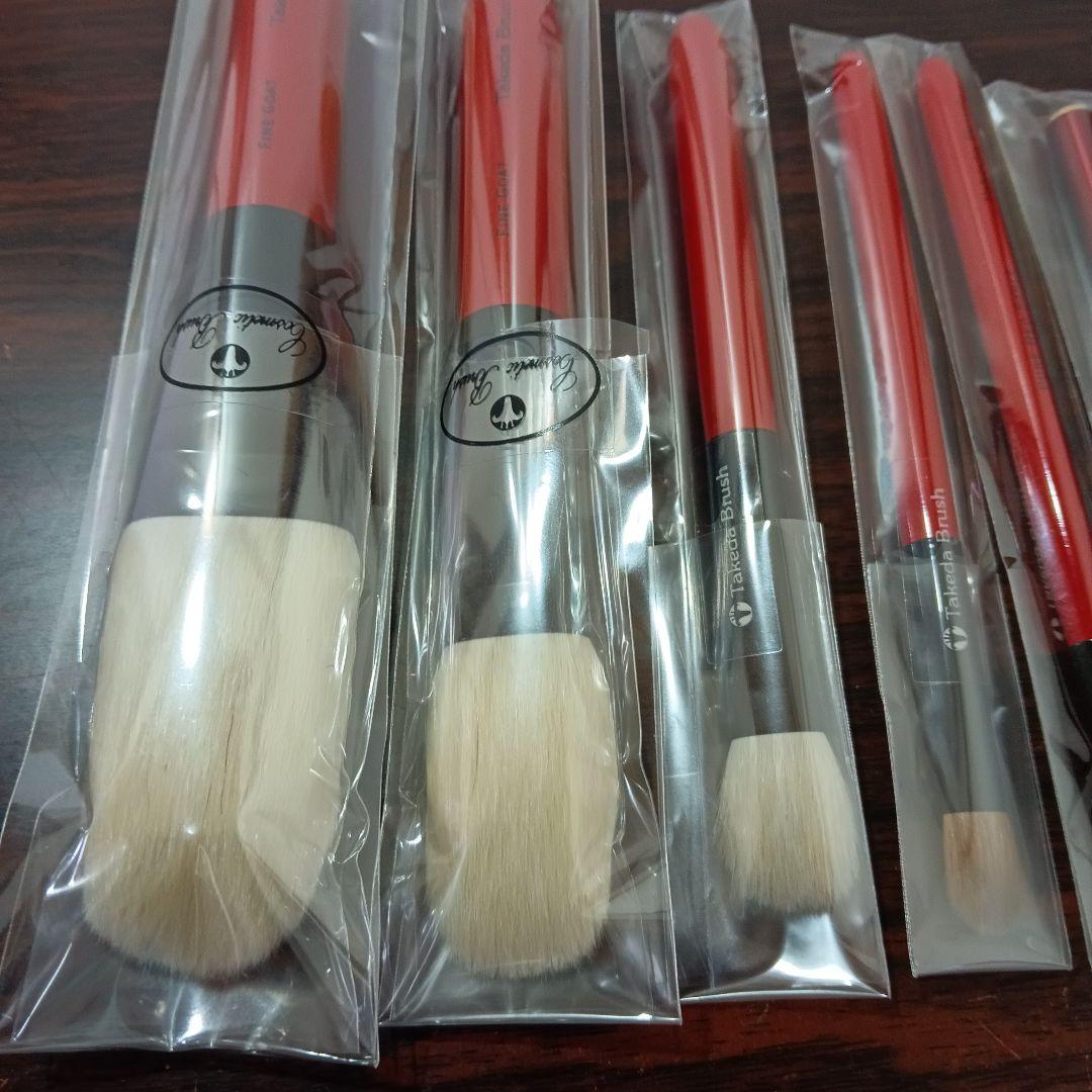 10-10　竹田ブラシ　熊野筆　椿シリーズ　他6本セット　未開封品