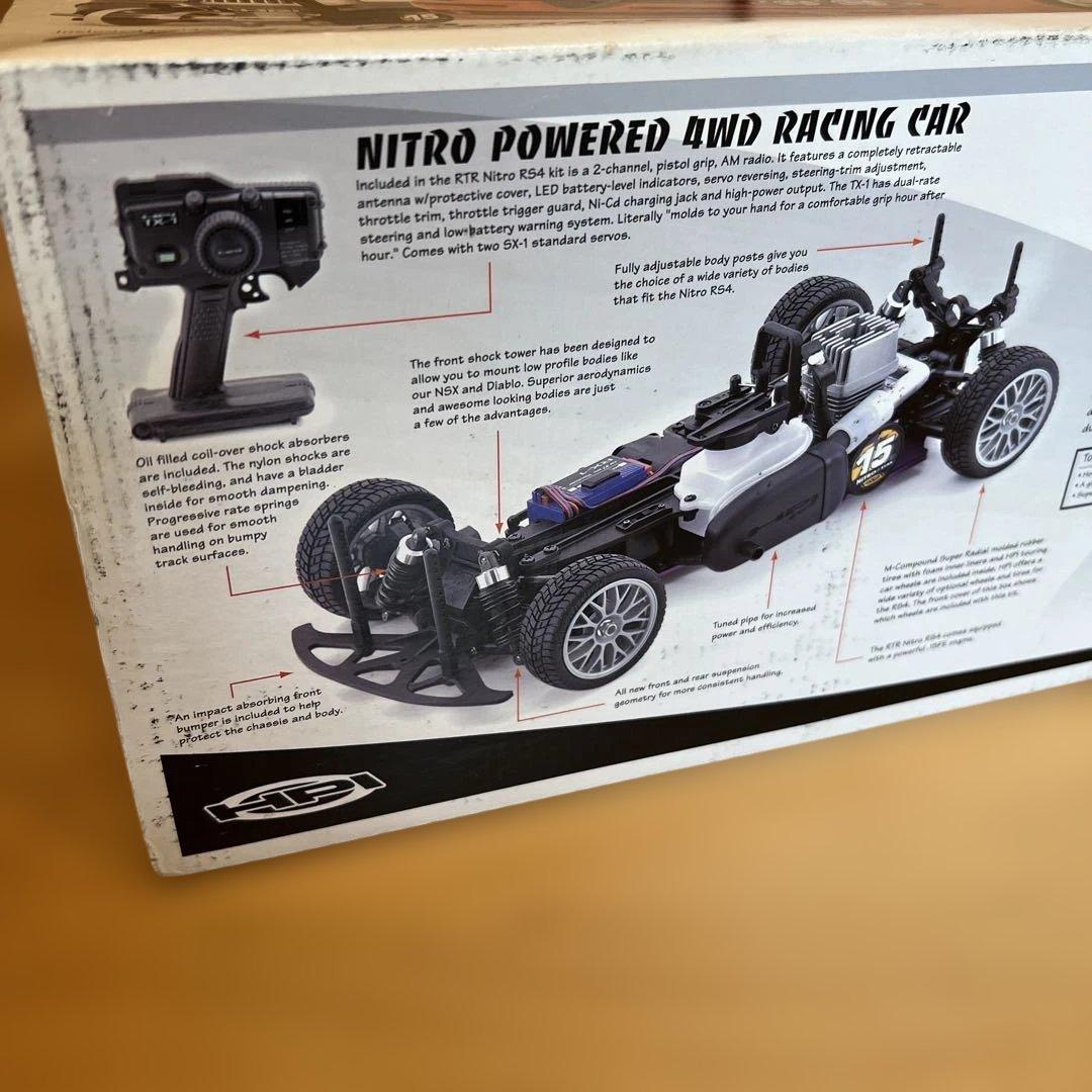 ◆◇◇◆NITRO RS4 Alfa Romeo 4WD ラジコン◆ニトロ未使用