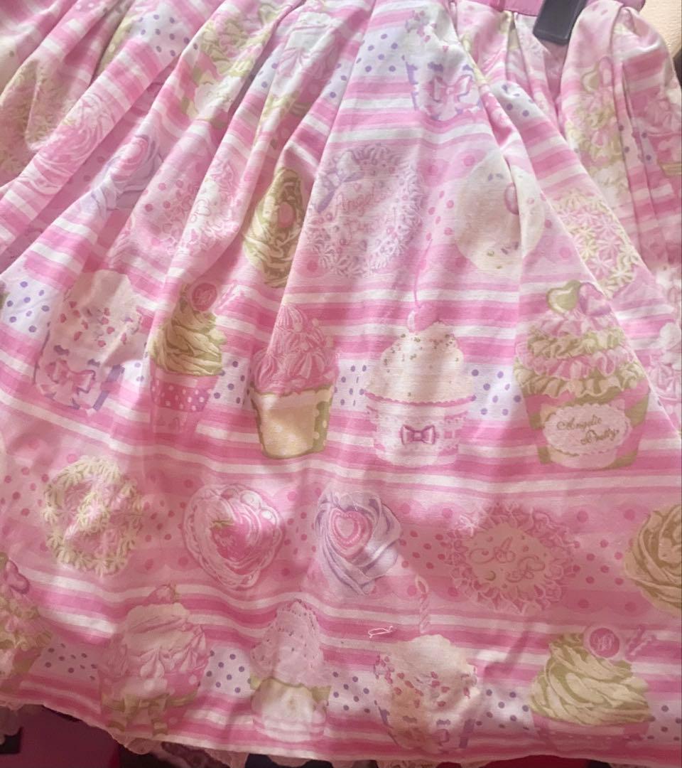 アンジェリックプリティ　ホイップマジック柄　スカート