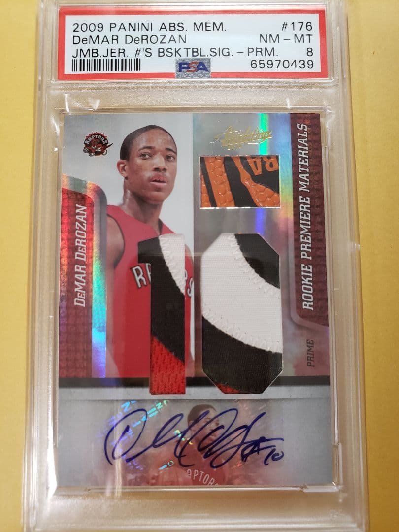 RPA5シリ 2009 デマー デローザン ルーキーパッチオート ロゴマンボール