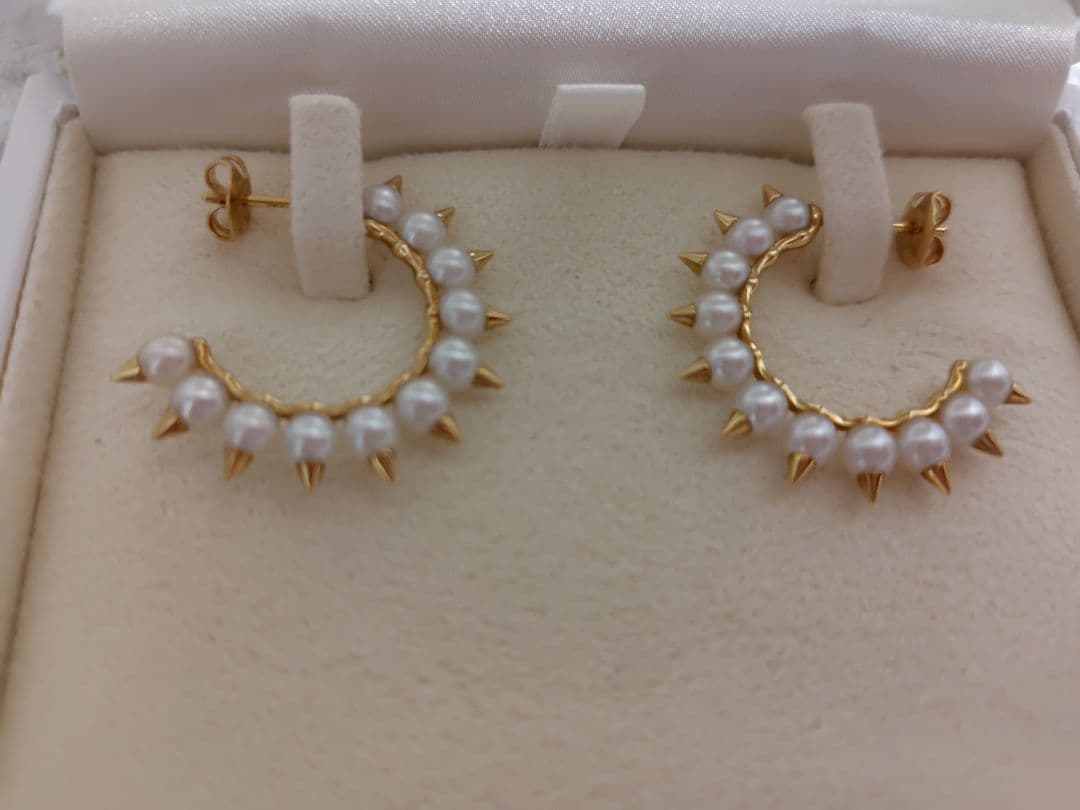 TASAKI デインジャートライブ イヤリング　ピアス　YG タサキ