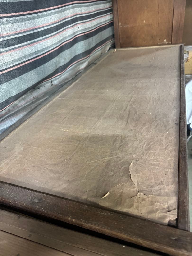 昭和レトロ 商品棚 ショーケース 引き取り限定（右側）