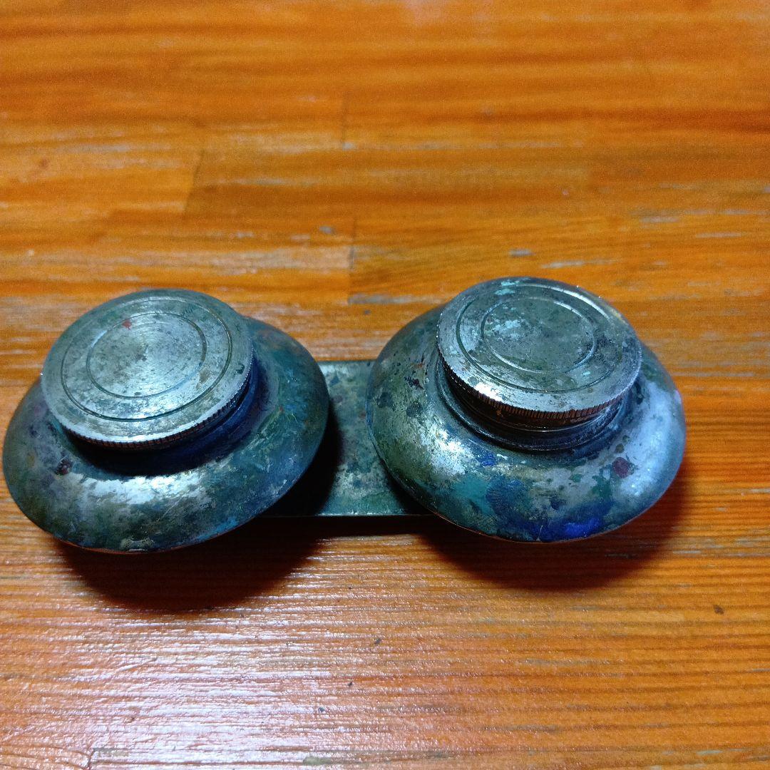 昭和レトロ 　古い昭和の木製 イーゼル　油絵の道具一式まとめ 出品