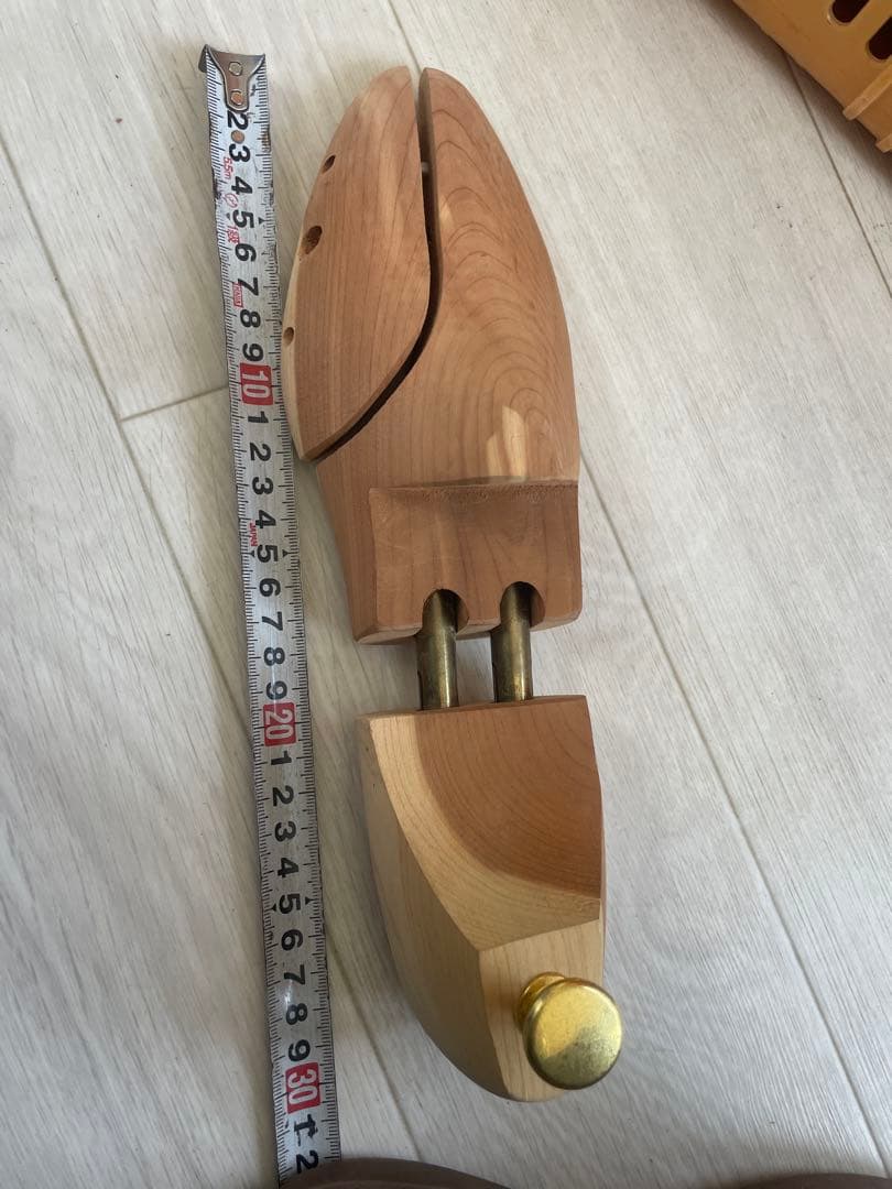 シューキーパー 天然木製 靴シワ伸ばし 約27-29cm 16足セット