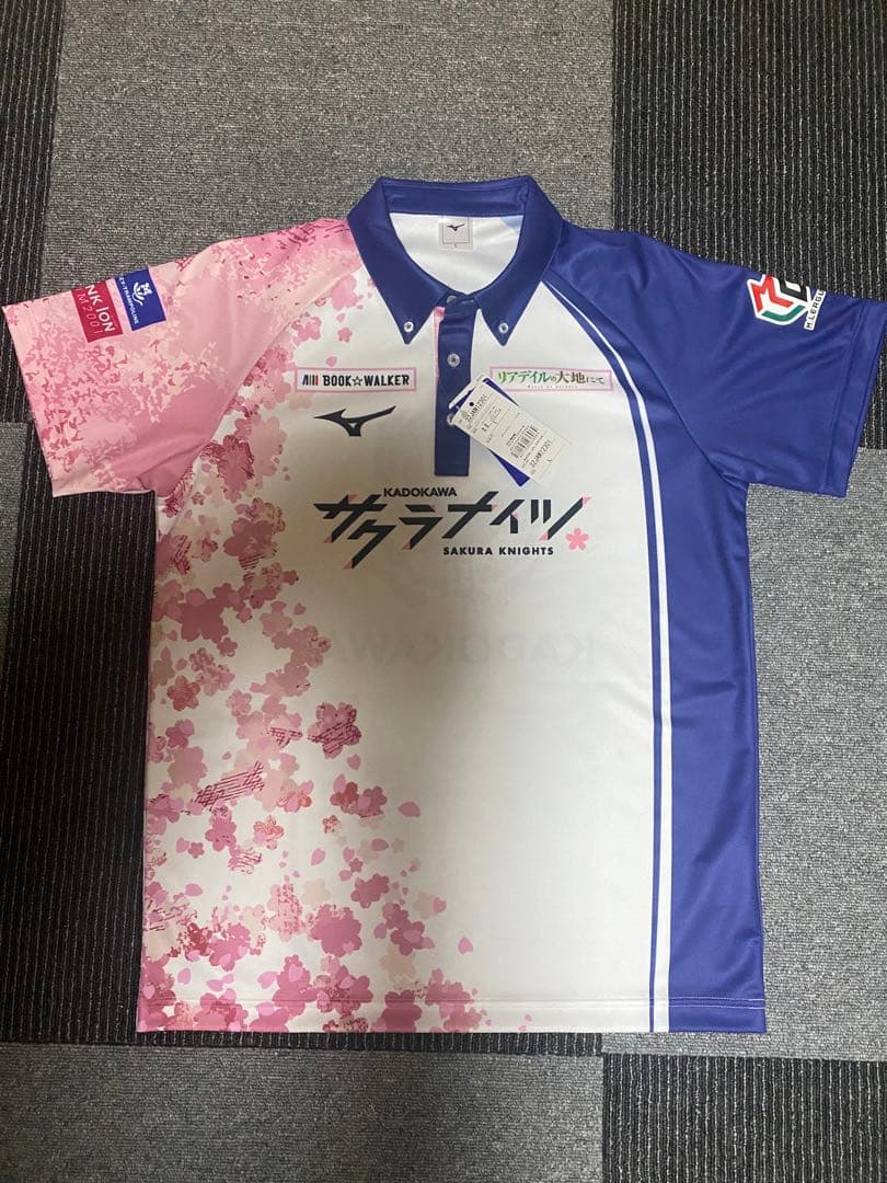 Mリーグ KADOKAWAサクラナイツ レプリカユニフォーム・優勝記念タオル