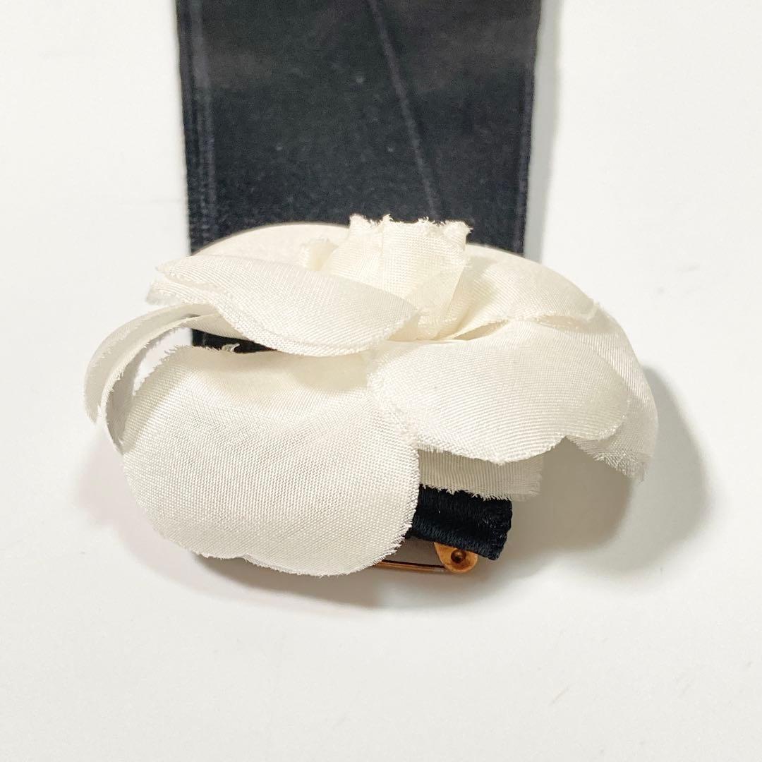 CHANEL シャネル カメリア リボン ブローチ vintage
