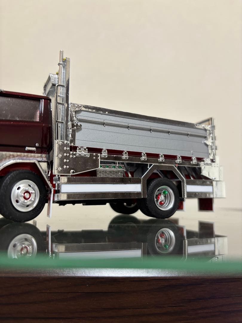 デコトラプラモデル　煙突マフラー　フジミ　1/32 レンジャー 完成品