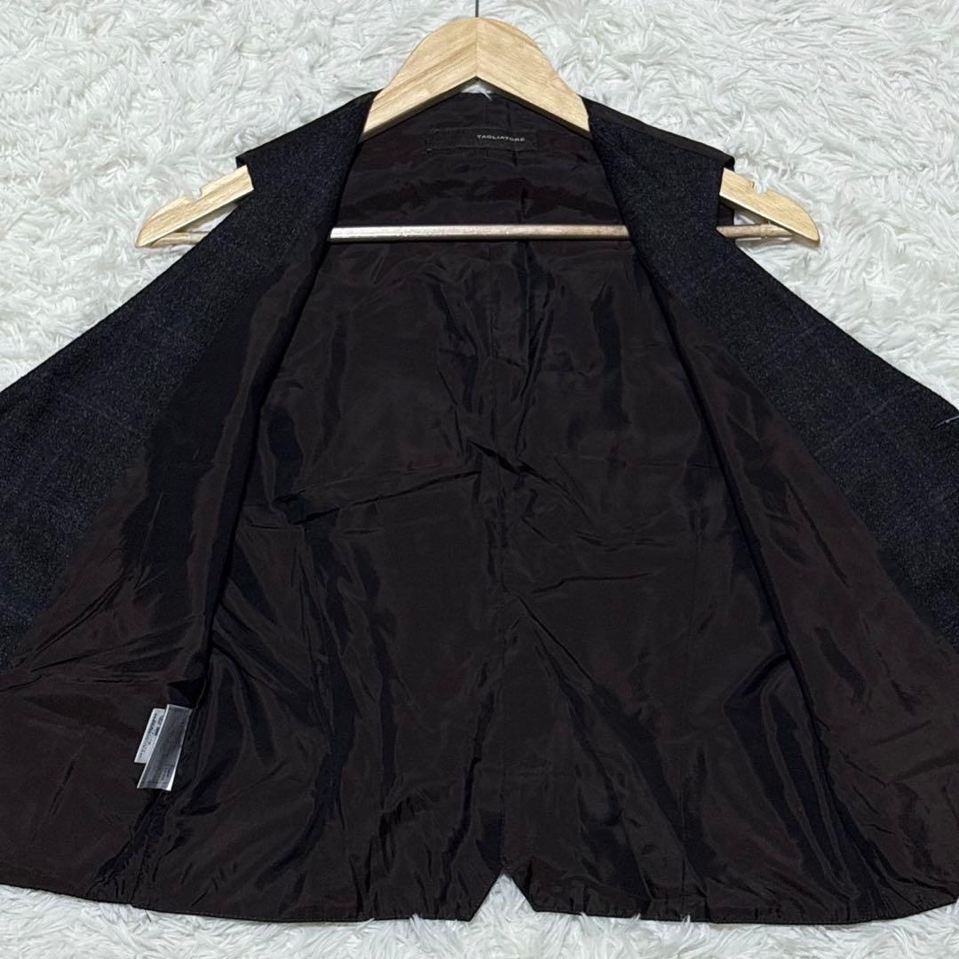 未使用 タリアトーレ ウール ベスト ジレ 44 グレー イタリア製 メンズ