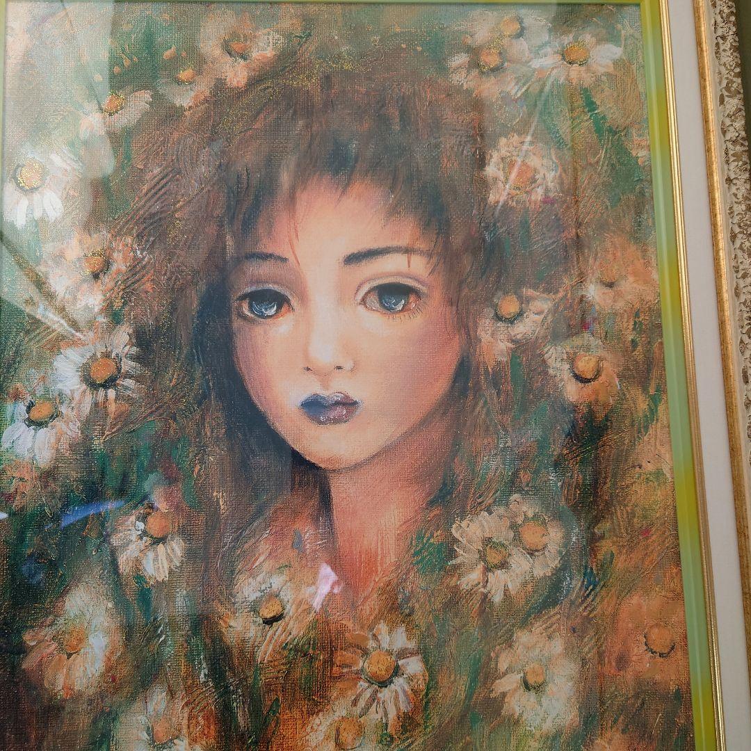 工藤静香　カモミール 絵画