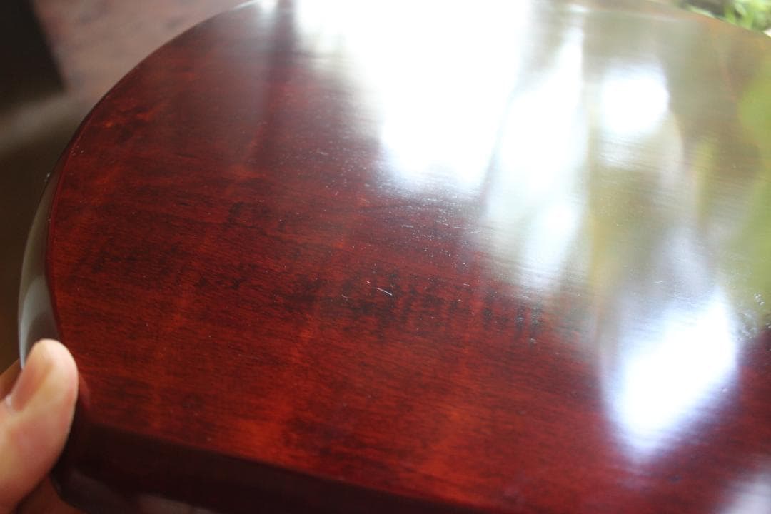 専用！極上朱漆の美しい後藤塗の半月盆4点（検輪島塗半月膳お盆