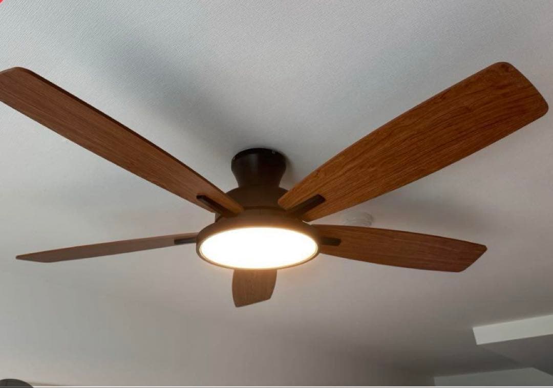 Taloya シーリングファンライト 直径132cm LED天井ファンライト