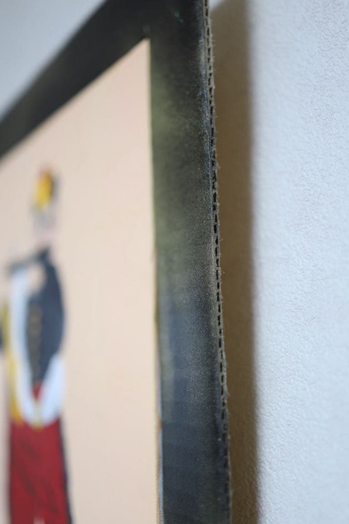 小学生が描いた「笛を吹く少年」