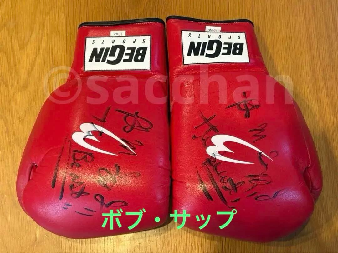 K-1 2005 セミー・シュルト他 サイン入りグローブ&色紙　6点セット