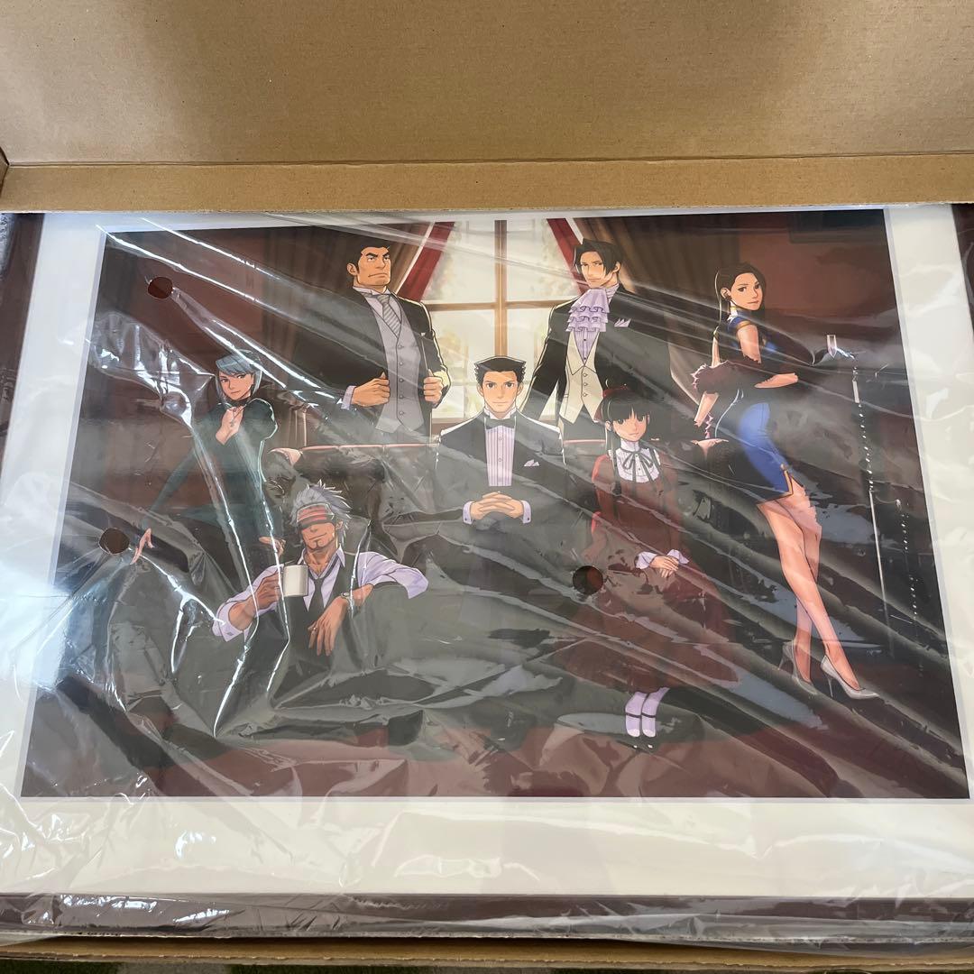 逆転裁判15周年記念「逆転裁判画廊」 　グラフィックアート　額縁