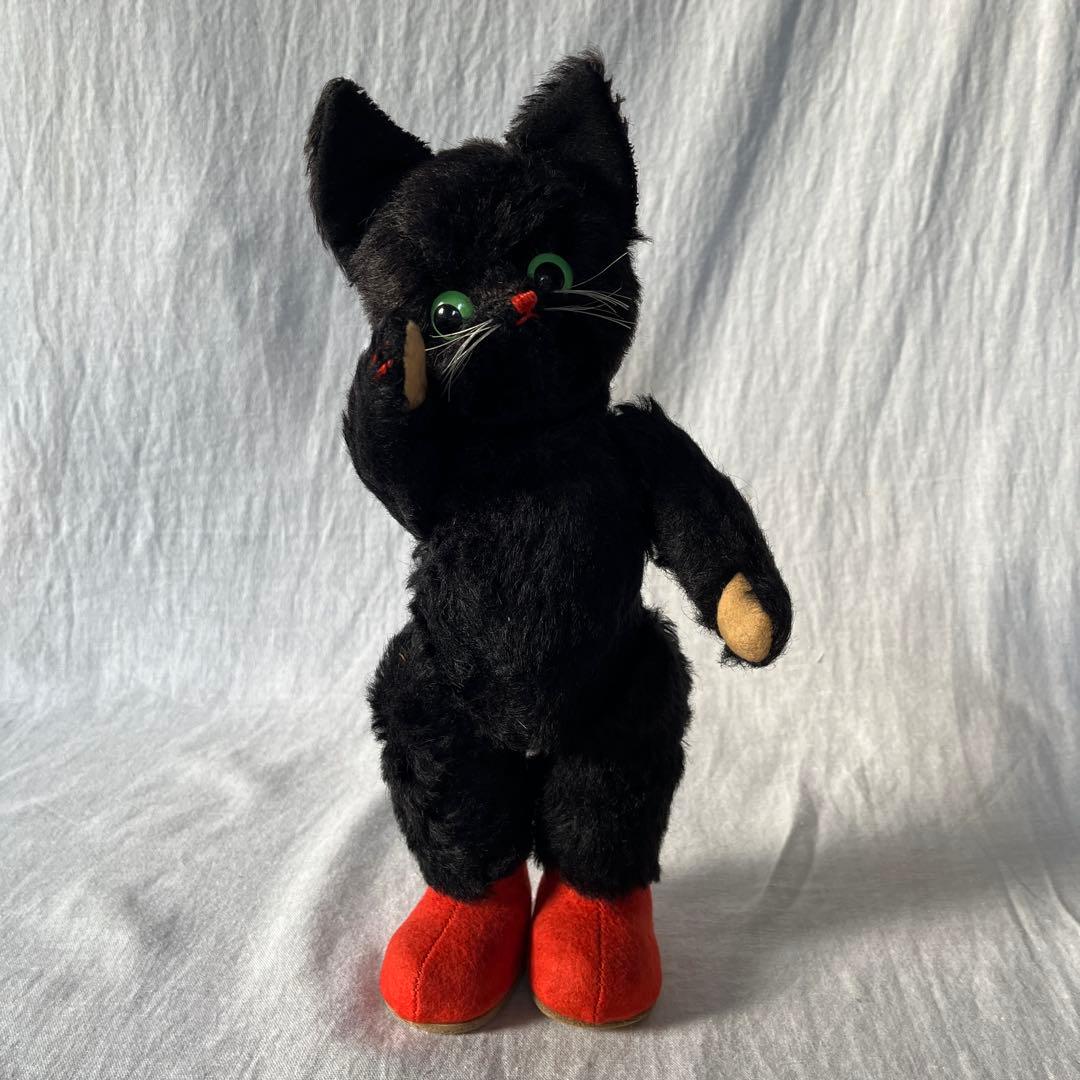 ドイツ　アンティーク　黒ねこ　kersa