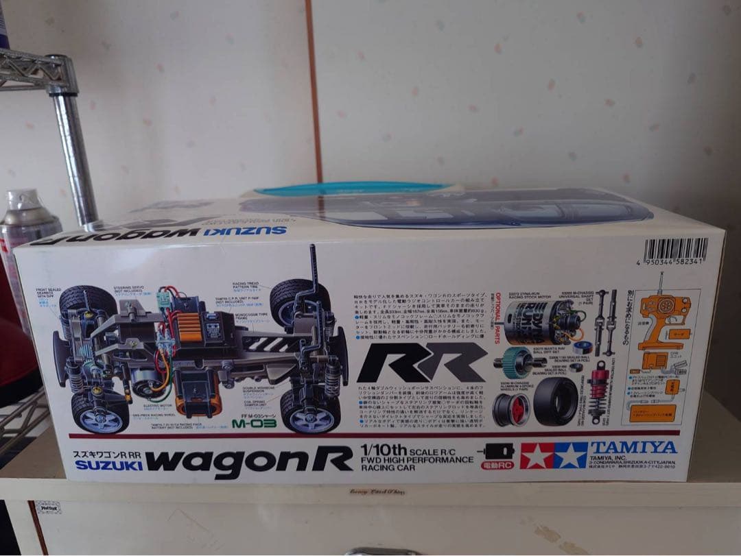 希少！タミヤ　1/10 SUZUKI WAGON R ワゴンR M-03 FF