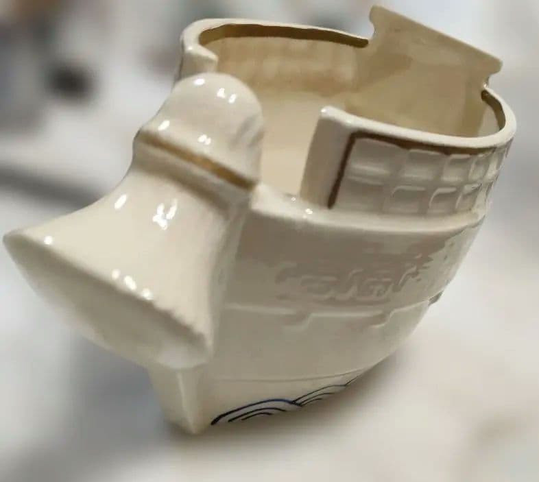 茶道具　花生　花器　清閑寺窯　杉田祥平