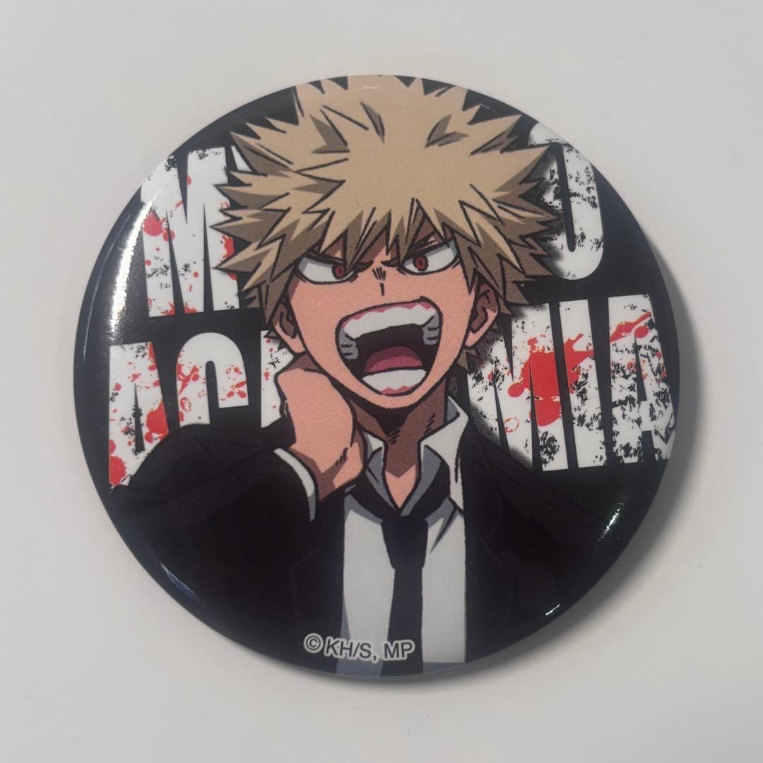 爆豪勝己 スーツ 缶バッジ 115個