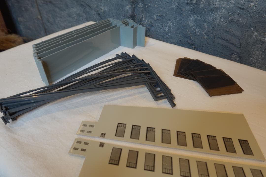 ◉ herpa / ヘルパ ◉ 空港ジオラマ アクセサリー ハンガー 格納庫