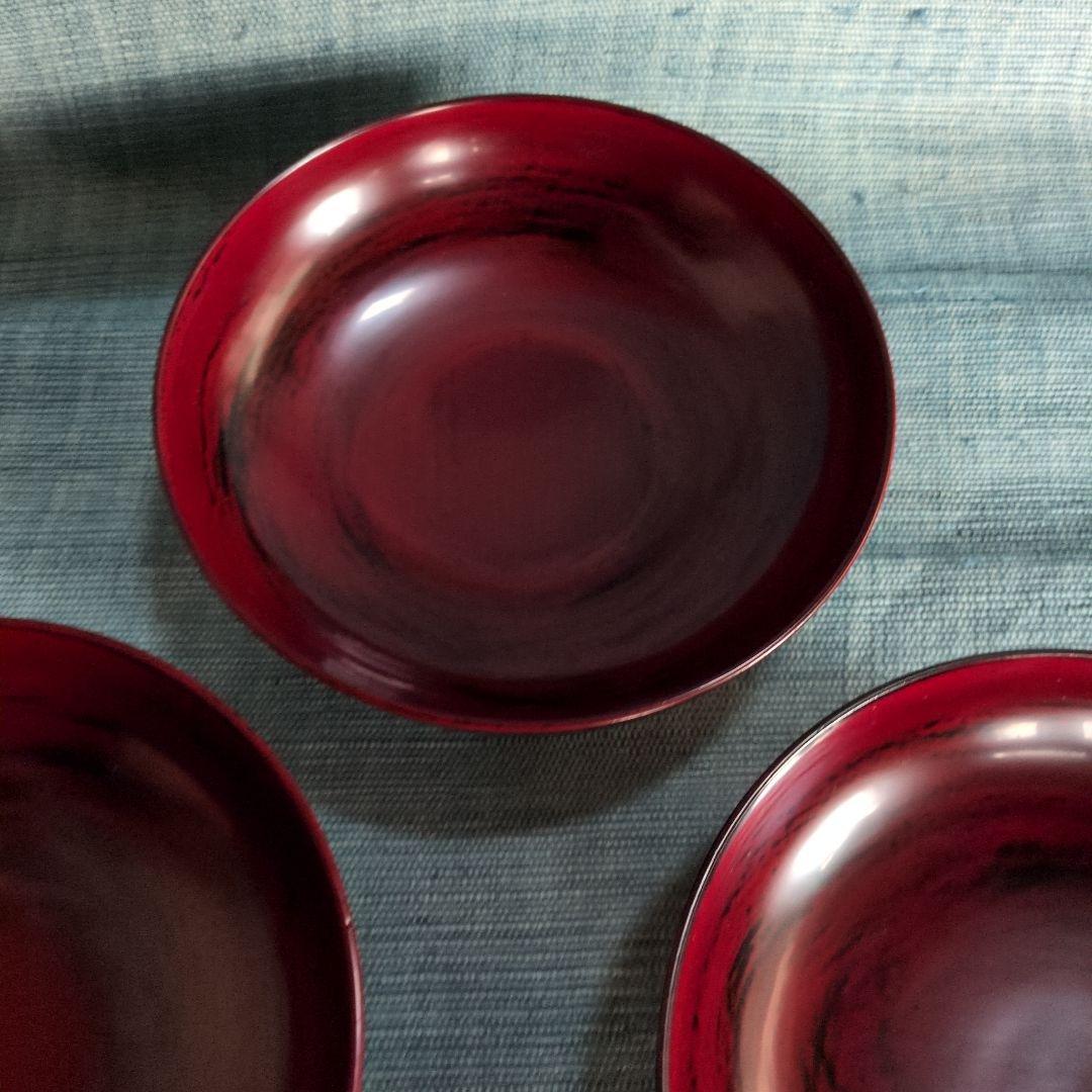 小林広幸さんの漆椀3点